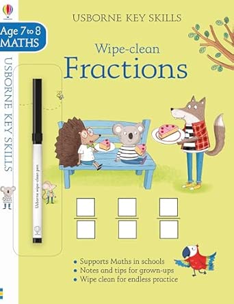 Wipe-Clean Fractions 7-8 (Key Skills): 1