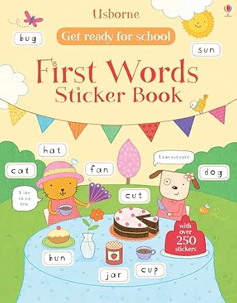 Get Ready for School First Words Sticker Book (Get Ready for School Sticker Books)