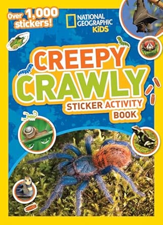 Creepy Crawly Sticker Activity Book: Over 1,000 stickers!