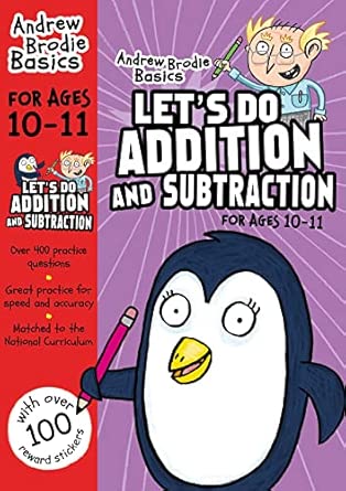 Let's do Addition and Subtraction 10-11