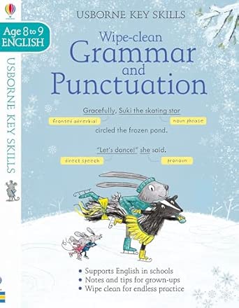 Wipe-Clean Grammar & Punctuation 8-9 (Wipe-Clean Key Skills): 1