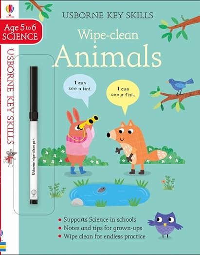 Wipe-Clean Animals 5-6 (Wipe-Clean Key Skills): 1