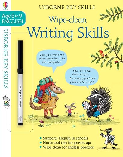 Wipe-Clean Writing Skills 8-9 (Wipe-Clean Key Skills): 1