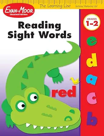 Learning Line: Reading Sight Words, Grade 1 - 2 Workbook
