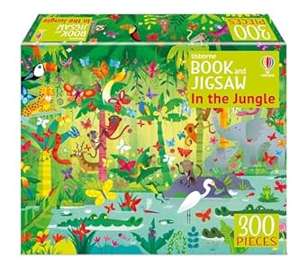 Book and Jigsaw In the Jungle