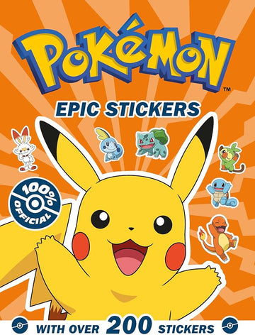 Pokémon Epic stickers: NEW for 2022 Best Sticker Activity for Pokémon fans