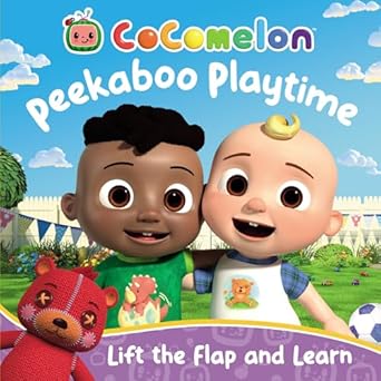 COCOMELON PEEKABOO PLAYTIME: A LIFT-THE-FLAP BOOK: Lift the Flap and Learn. A fun illustrated Interactive Surprise book for children aged 3, 4, 5 years.