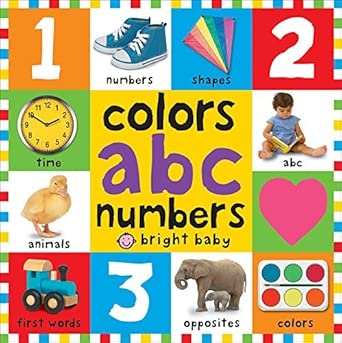 Bright Bbaby colors, abc, & numbers first words