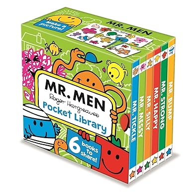 Mr-Men-Pocket-Library-Six-board-books