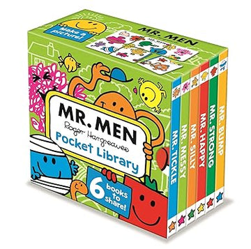 Mr-Men-Pocket-Library-Six-board-books
