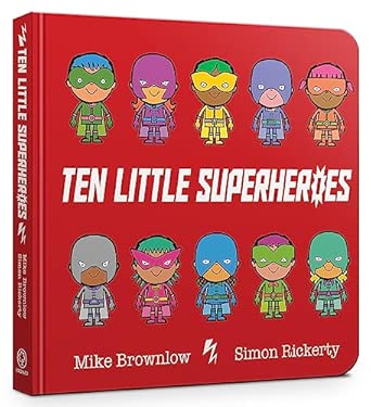 Ten Little Superheroes