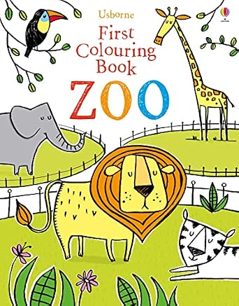 First Colouring Book Zoo (First Colouring Books)