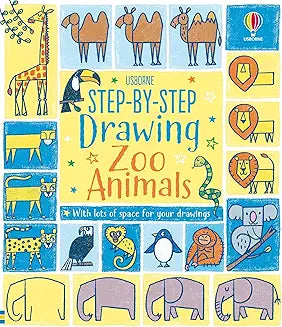 Step-by-Step Drawing Zoo Animals