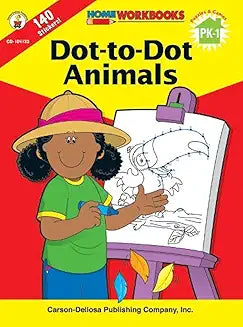 Dot-to-Dot Animals (Home Workbooks)