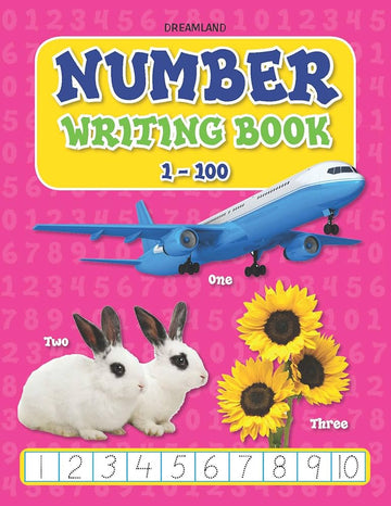 Number Writing Book 1-100