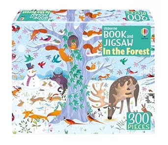 Book and Jigsaw In the Forest