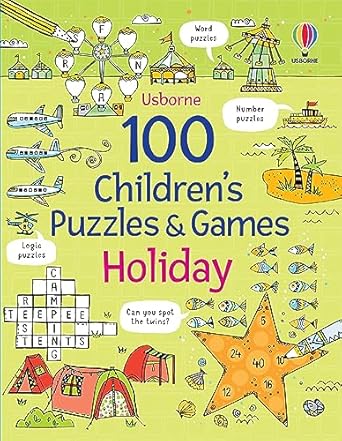 100 Children's Puzzles and Games: Holiday (Puzzles, Crosswords and Wordsearches)
