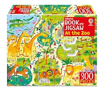 Book and Jigsaw At the Zoo