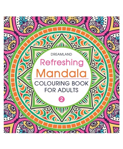 Refreshing Mandala- Colouring Book for Adults Book 2