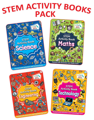 STEM Activity Books Pack (A set of 4 Books)