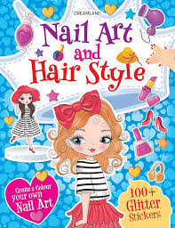 Nail Art and Hair Style- Create and Colour Your Own Nail Art with 150 Glitter Stickers