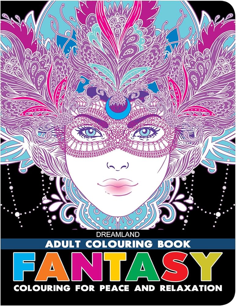 Fantasy- Colouring Book for Adults