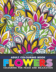 Flowers- Colouring Book for Adults