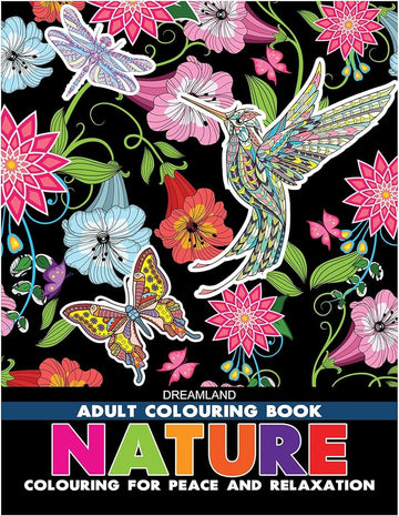 Nature- Colouring Book for Adults