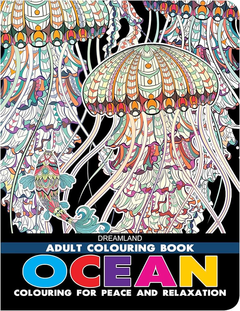 Ocean- Colouring Book for Adults