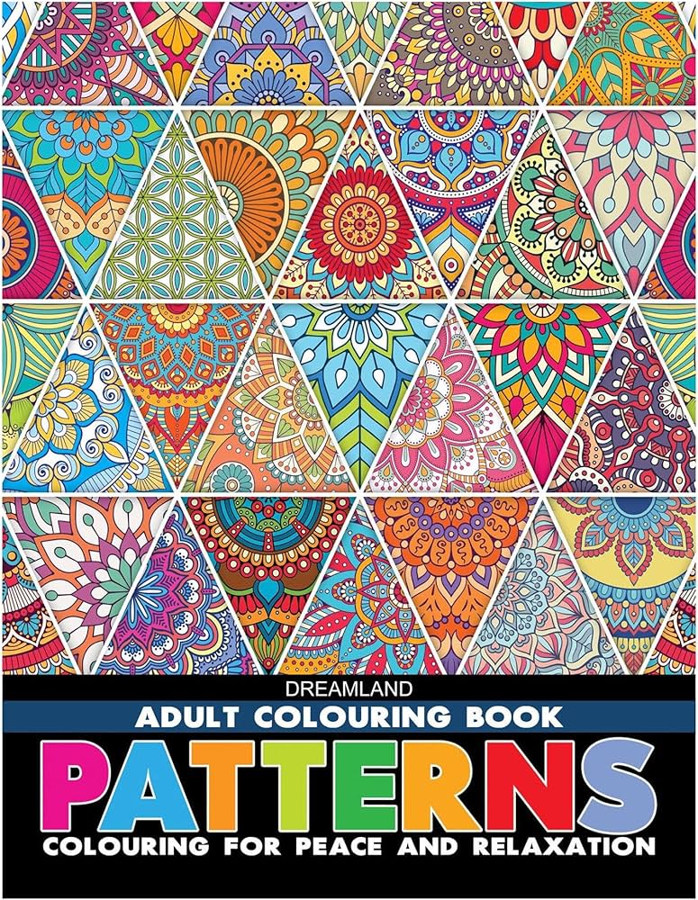 Patterns- Colouring Book for Adults