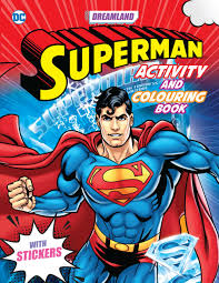 Superman Activity and Colouring  Book