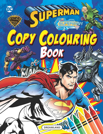 Superman Copy Colouring Book " Paperback "