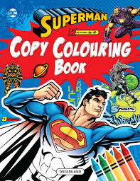 Superman Copy Colouring and Activity Books Pack (A Pack of 5 Books)