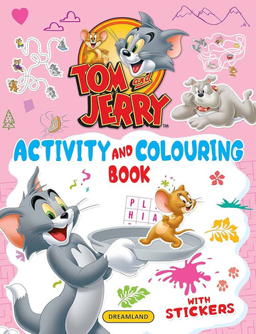 Tom and Jerry Activity and Colouring Book