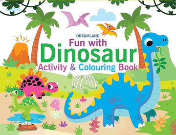 Fun with Dinosaur Activity & Colouring