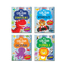 It's Colour Time Books Pack- A Pack of 4 Books